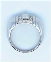 Ring Guerretta Gioielli Woman Anello Diamanti in White Gold Diamante 0.18 Ct B.0.18-17 - B.0.18-17